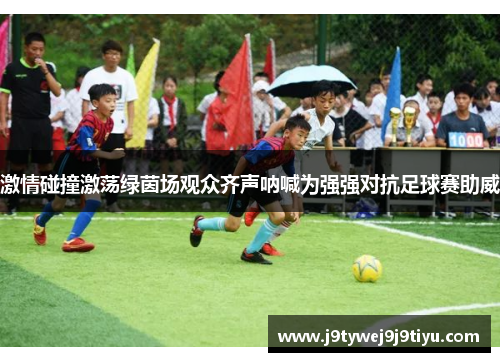 激情碰撞激荡绿茵场观众齐声呐喊为强强对抗足球赛助威